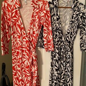DVF wrap dresses
